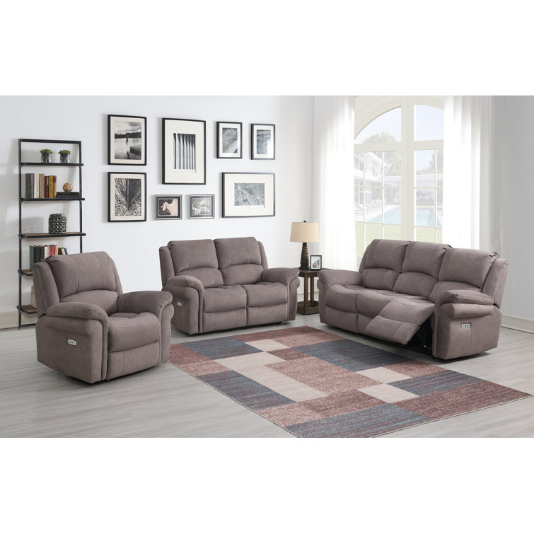 Annaghmore Agencies Reclining Living Room Set Wayfair.co.uk